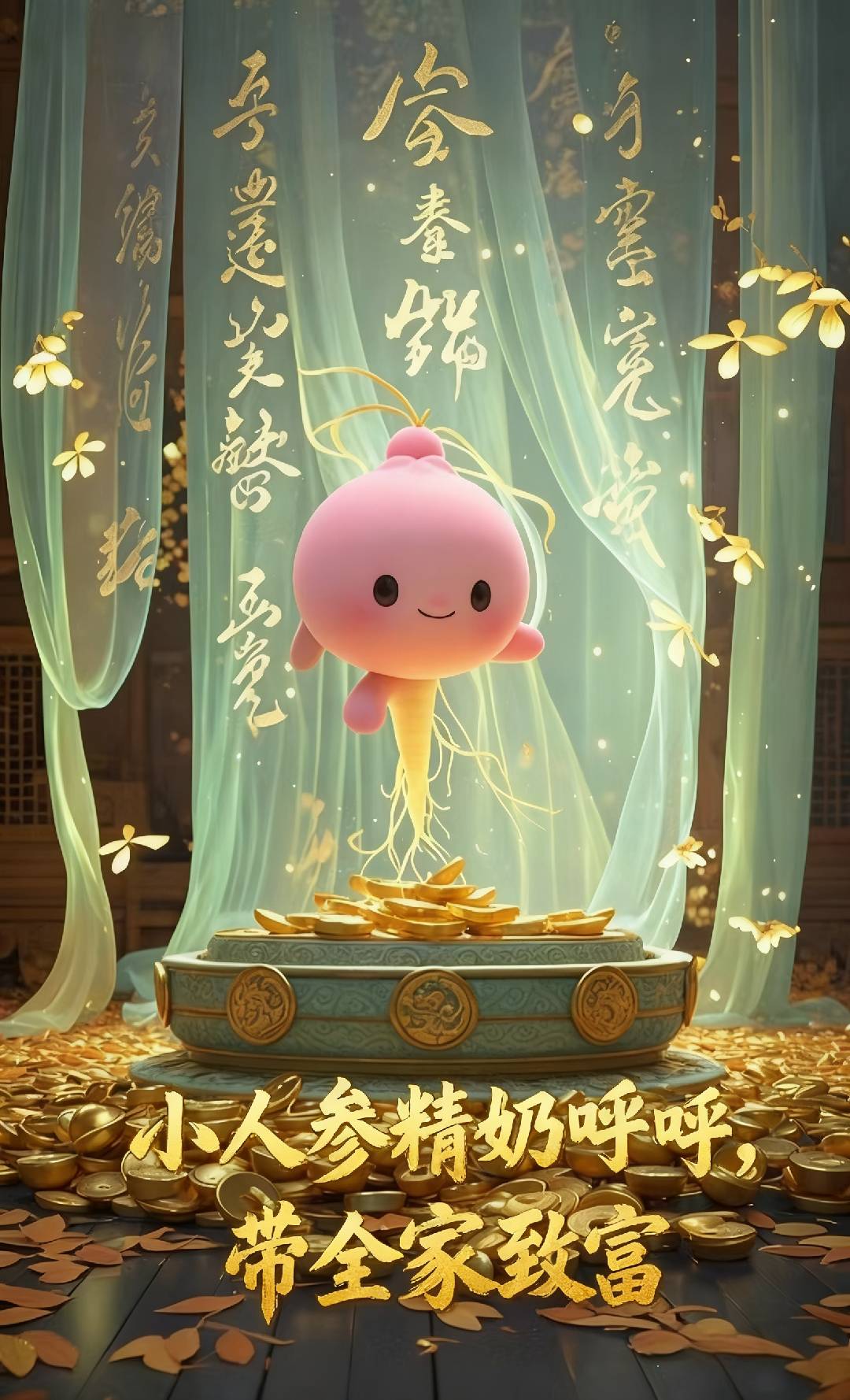 小人参精奶呼呼带全家暴富 第01集