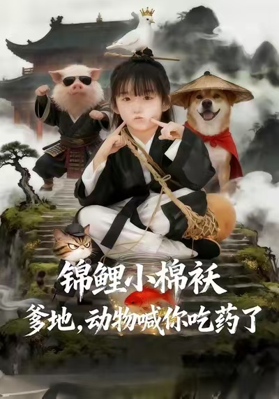 锦鲤小棉袄爹地，动物喊你吃药了 第16集